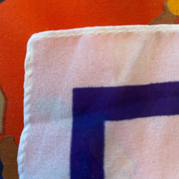 Vintage Fall Poppies Scarf - Picture 4 of 5